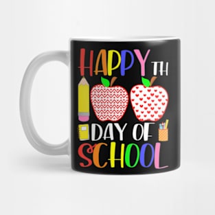 100 Days Of School Teacher And Student Mug